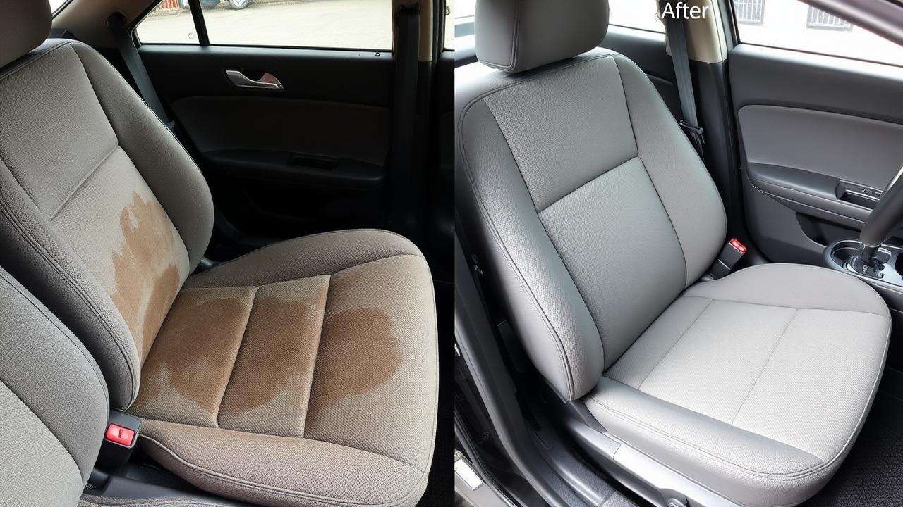 Antes y después tapicería